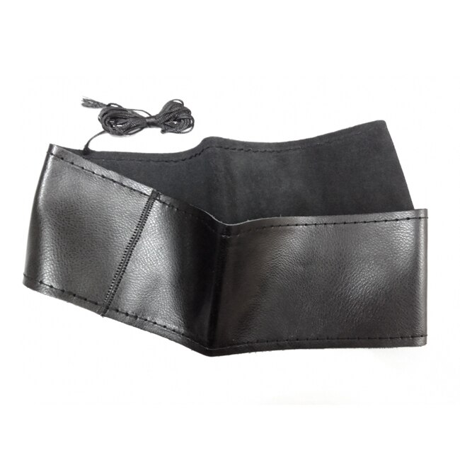 Husa volan cu snur, din piele, diametru 42-44 cm